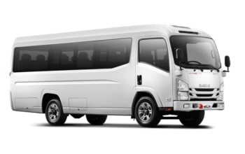 Isuzu ELF Long Giga - Bali Busvermietung